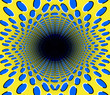 black hole. optical illusion.