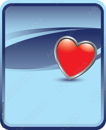 blue love heart background. Zoom Not Available : Vector images are scalable to any size. love heart blue background