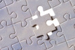 Photo: Puzzle with one piece missing Puzzle with one piece missing