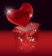 box heart black