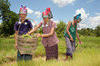 asiatische Frauen Akha