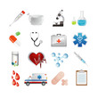 medicine icon set