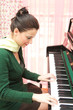 Beautiful pianist