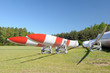 Close up of windmill shoveles on green field. Close up of windmill shoveles on green field.