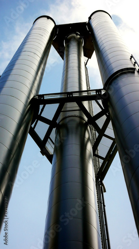 Foto: Industrieschornsteine Industrieschornsteine
