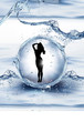 Girl in the bubble