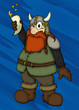 Wikinger, Zwerg, betrunken, Viking, Dwarf, drunk