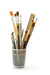 Glass with accessories to drawing