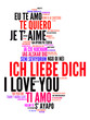 Ich Liebe Dich - Tagcloud
