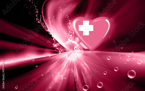 Illustration: Illustration of medical symbol Illustration of medical symbol