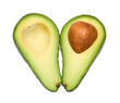 Cut avocado