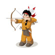 young Indian chief