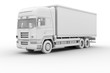 Truck - isolated on white