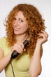 girl from the curler
