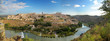panoramic view of Toledo in Spain