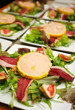 Assiettes de foie gras