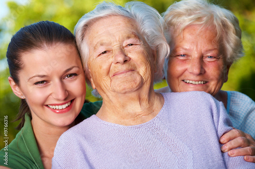 Photo: Mother, daughter and granddaughter Mother, daughter and granddaughter