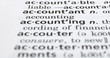 Accountant Defined on Black