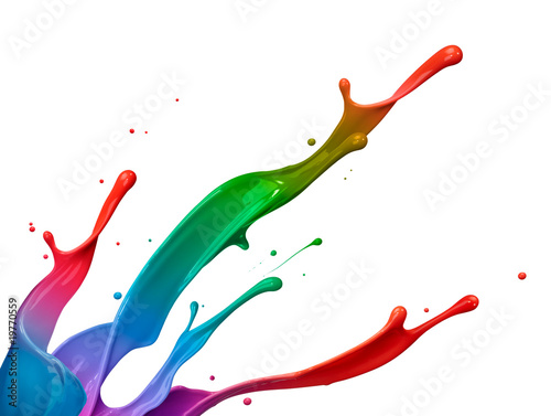 Paint on Colorful Paint Splash    Okea  19770559   See Portfolio