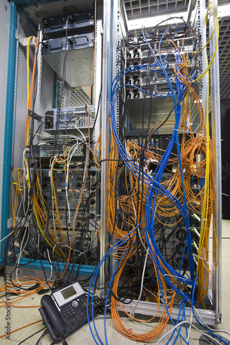 Foto: Chaos im Rechenzentrum Chaos im Rechenzentrum