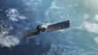 military spy satellite in Orbit