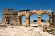 The ancient Greek and Roman city of Hierapolis in Turkey