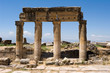 The ancient Greek and Roman city of Hierapolis in Turkey)