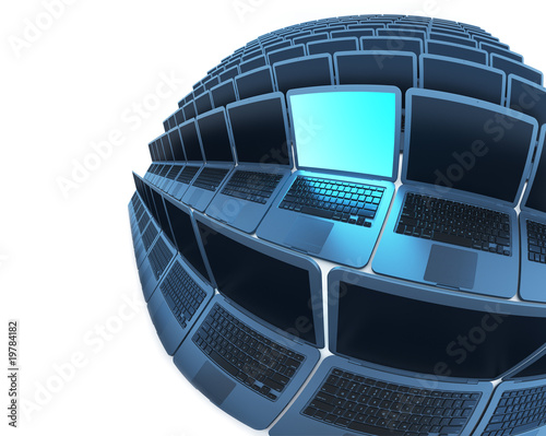 Photo: Spherical laptops 2 (laptops series) Spherical laptops 2 (laptops series)