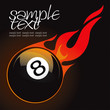 Photo en ligne au meilleur prix 8 pool fire ball
