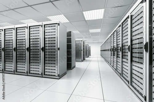 Illustration: Server room Server room