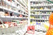 Shopping, Einkaufswagen, Lebensmittel-Shop