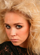 Face portrait of young beautiful female