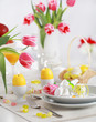 Easter table setting