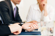 Business situation - team in meeting