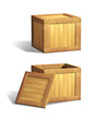 Illustration: Wooden crates Wooden crates