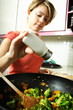 salt on food