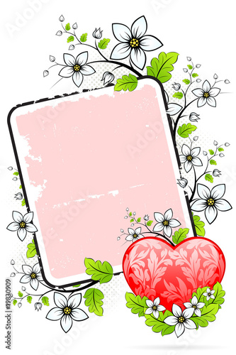 Vector: Valentine's Day card Valentine's Day card
