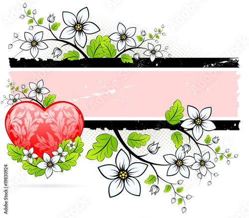 Vector: Valentine's Day card Valentine's Day card