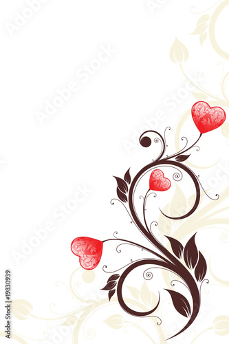 Vector: Valentine's Day card Valentine's Day card