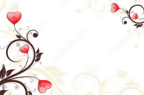 Vector: Valentine's Day card Valentine's Day card
