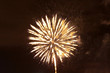 Gold fireworks explosion Gold fireworks explosion