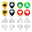 Hand Gesture - Set 1 - Thumbs
