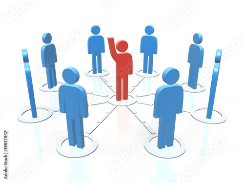 Illustration: communication team communication team
