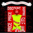 Special Valentine s Price Tags for use with sales.
