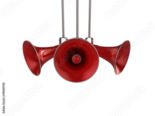 Illustration: 3d loudspeakers 3d loudspeakers