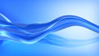 Water wave flow  in slow motion in loop