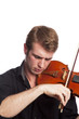 Young male with violin