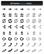 56 Vector Arrow Icons