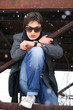 Man with sun glasses
