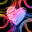 hearts and swirls